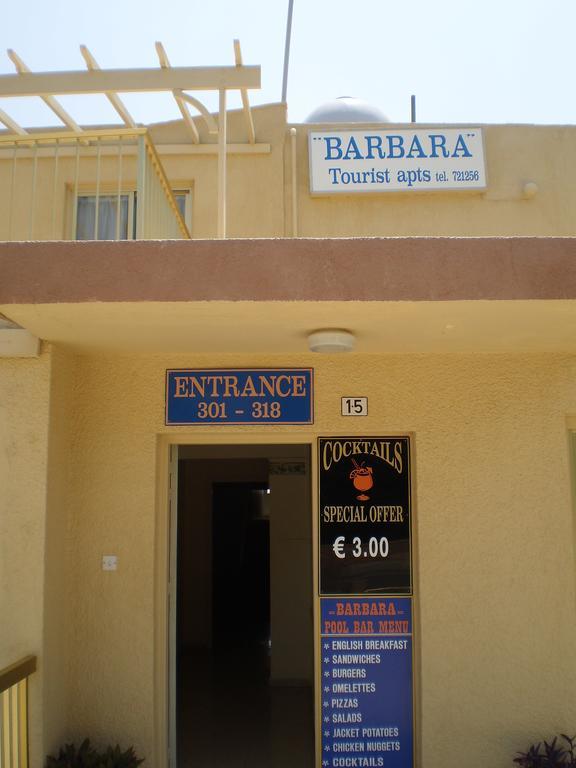 Barbara Tourist Apartments Agia Napa Exterior foto